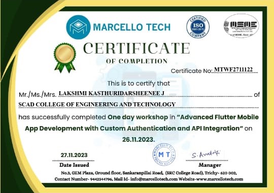 Certificate 2